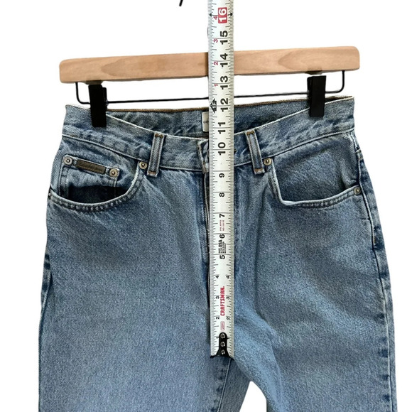 Women’s Vintage Calvin Klein High Rise Light Double Stone Easy Fit Jean.‎ Size 6 - Picture 4 of 9